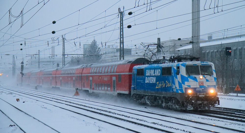 Schneetreiben in der Stadt (4)