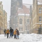 Schneetreiben Prinzipalmarkt