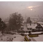 Schneetreiben über Braunlage