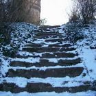 Schneetreppe