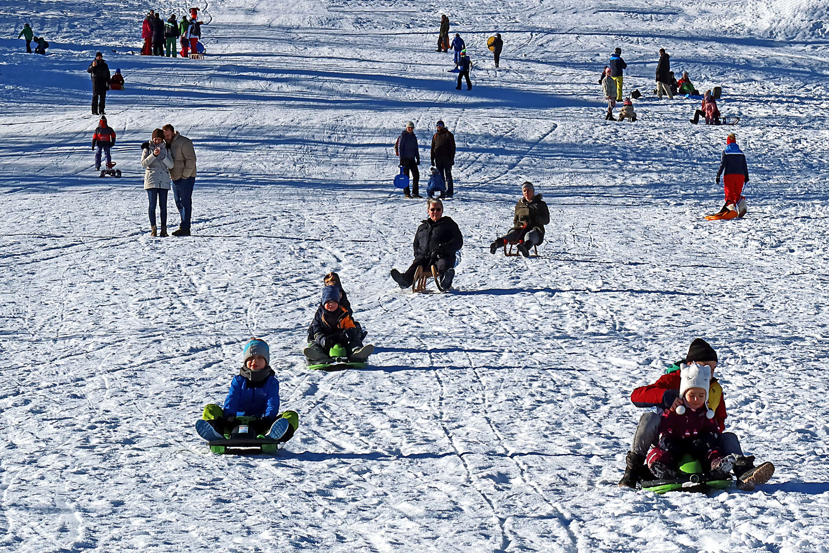 Schneevergnügen ...