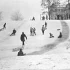 Schneevergnügen mitten in der Stadt ....