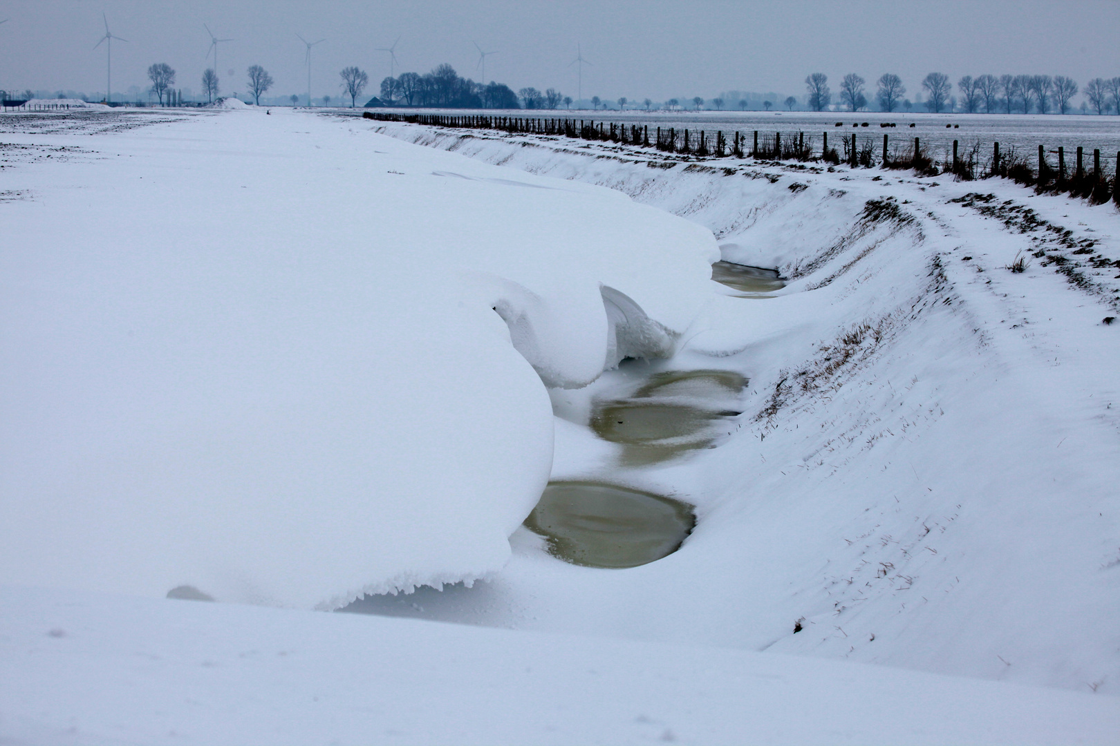 Schneeverwehungen niederländisch