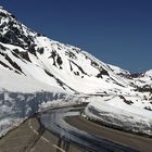 Schneewände im Juni