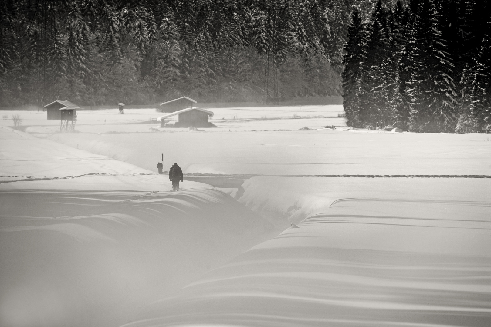 Schneewanderer