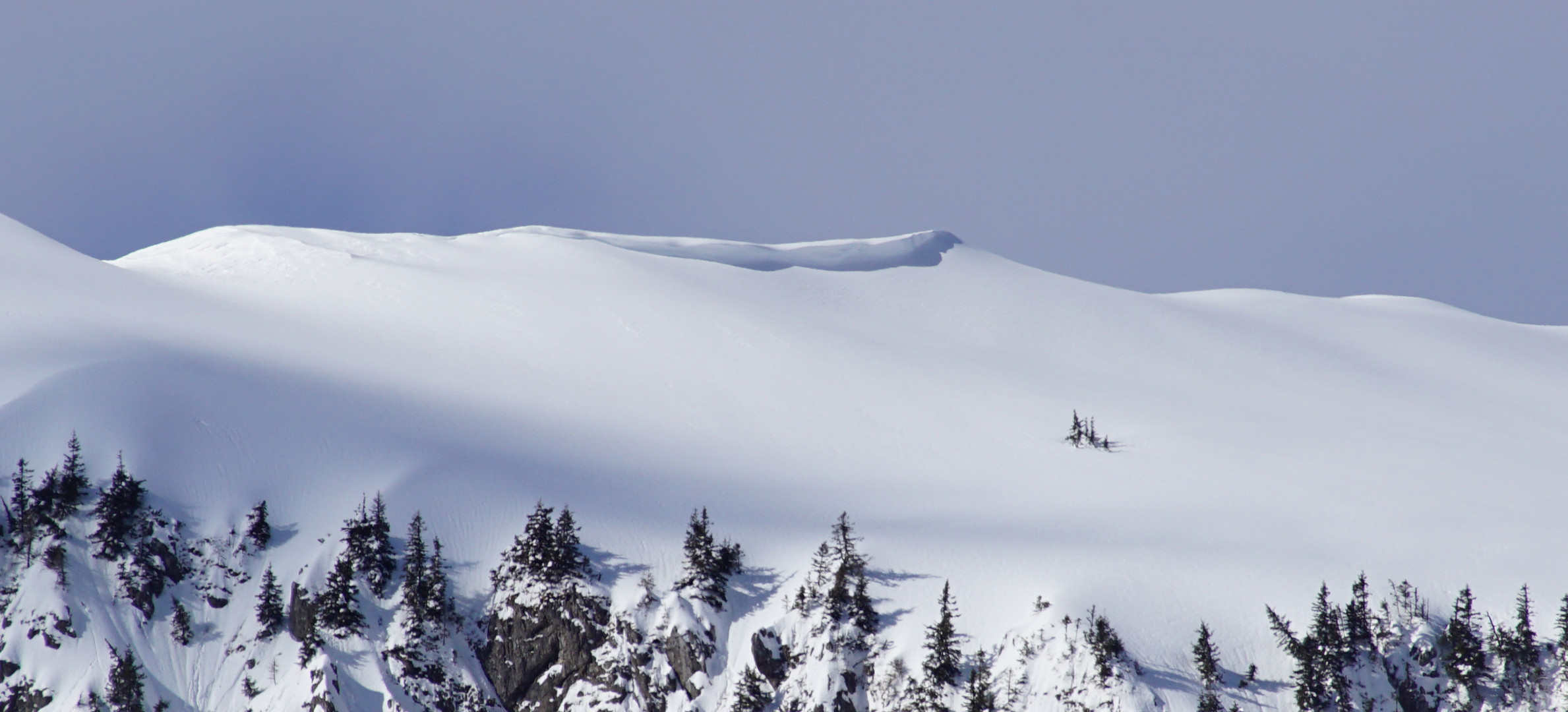 Schneewechte Pfaffenstein Vergrößerung 16.03.2019