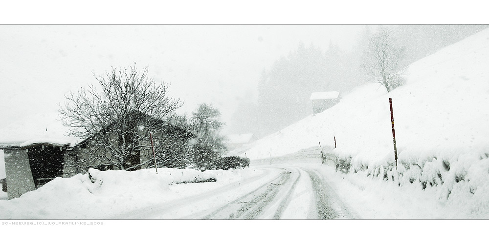 Schneeweg