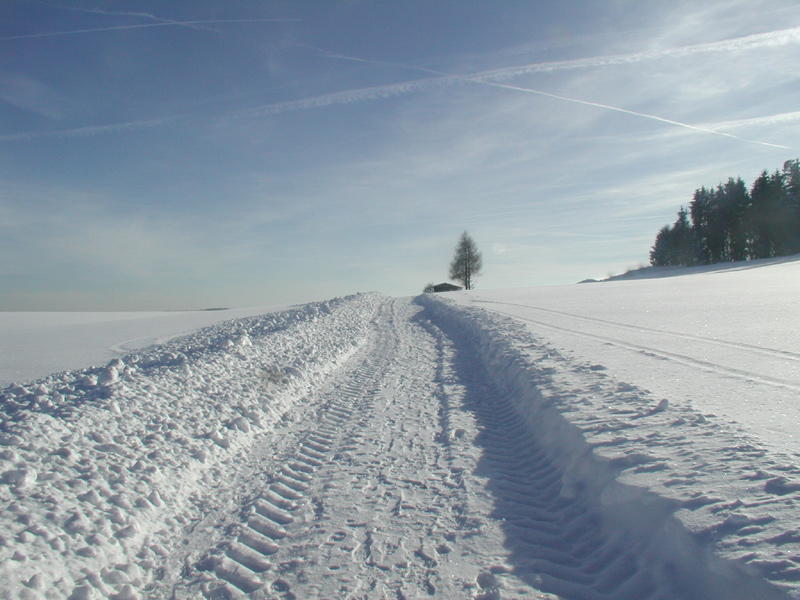 Schneeweg