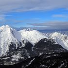 Schneeweiße Gipfel