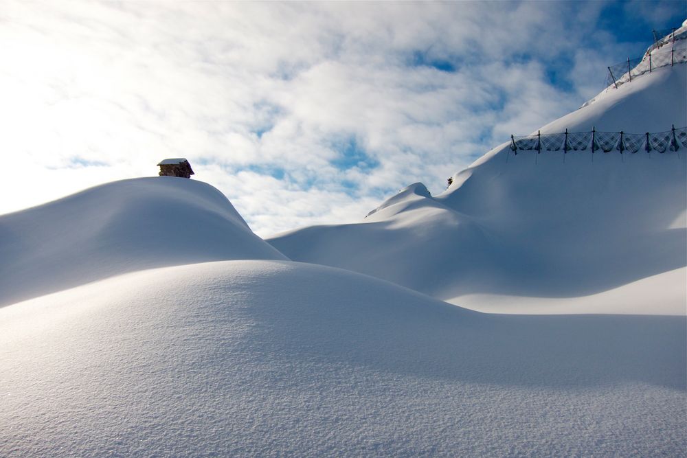 Schneewellen