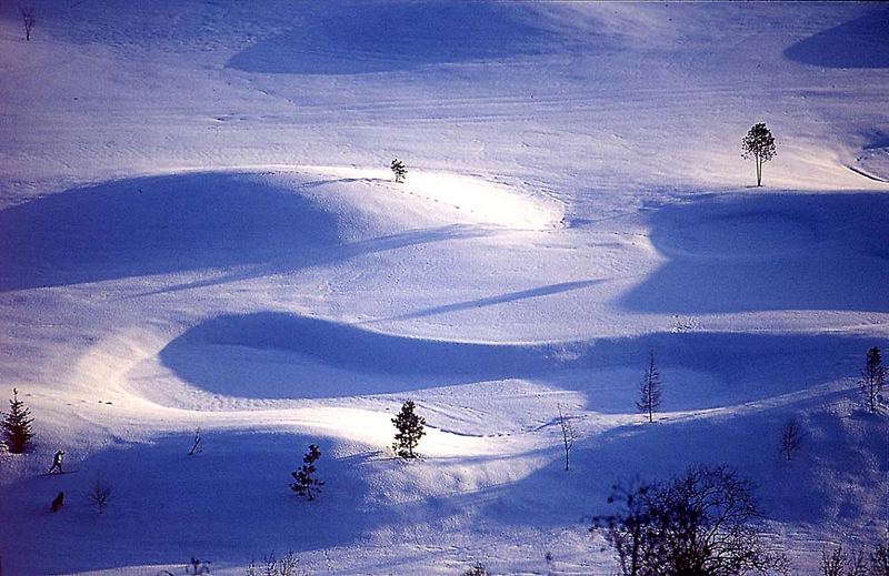 Schneewellen