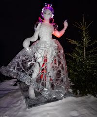 Schneewittchen - Eiswelt Dresden (2)