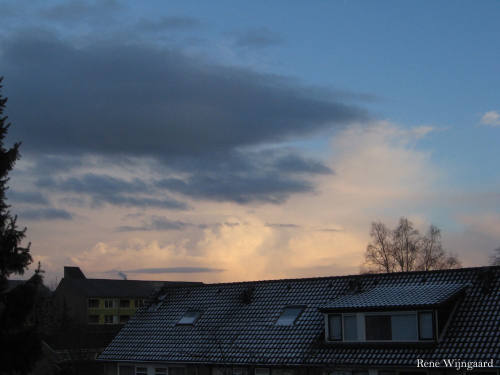 Schneewolken