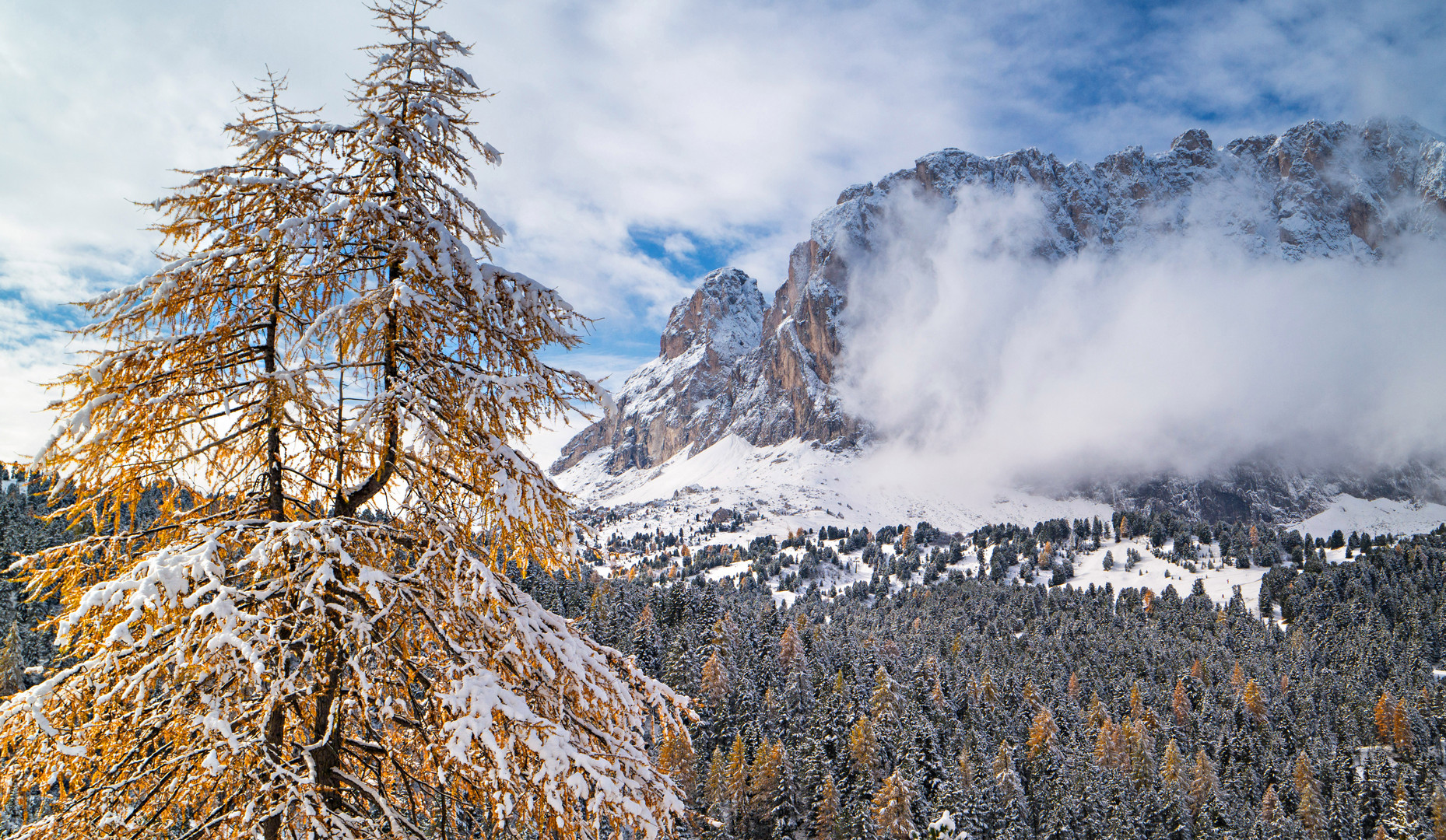 Schneewolken