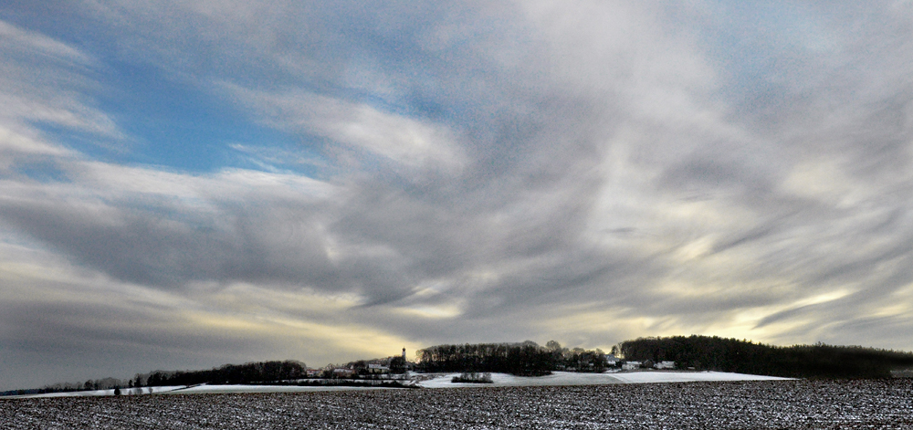 Schneewolken