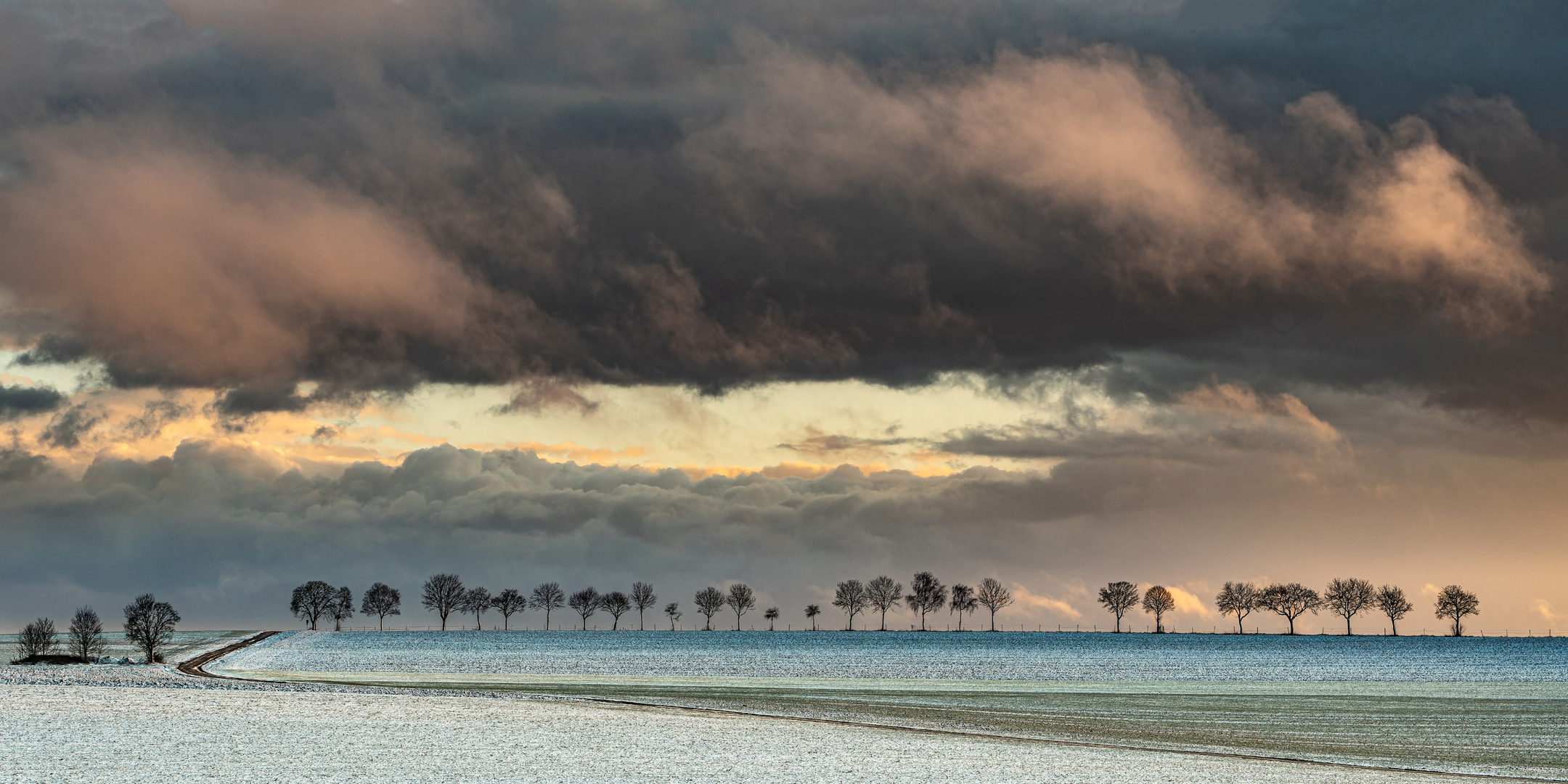 Schneewolken