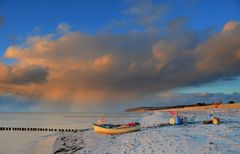 Schneewolken 