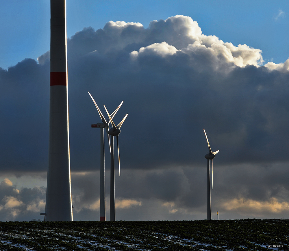 Schneewolken - II -