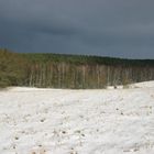 Schneewolken ziehen auf