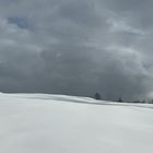 Schneewüste im April