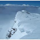 Schneewüste über den Wolken