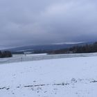 Schneezaun ohne viel Schnee