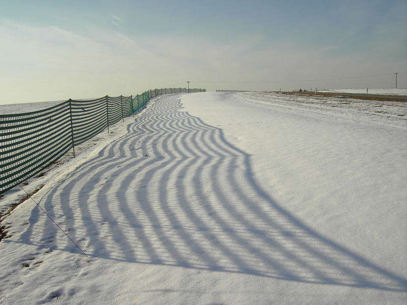 SCHNEEZAUN - ZAUNSCHNEE?