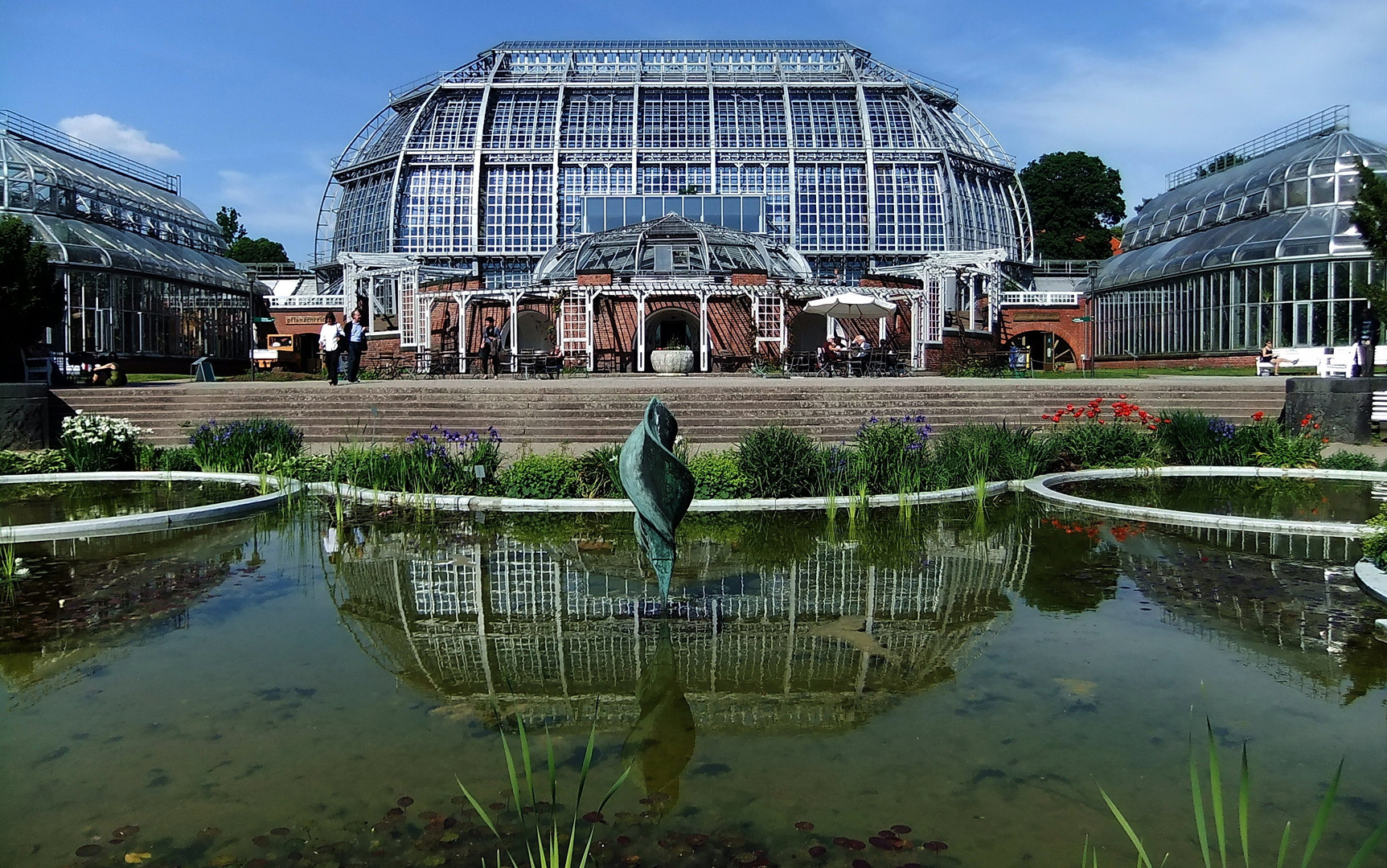 Schnell noch was zum Spiegeltag  -  Botanischer Garten Berlin