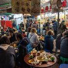 Schnellimbiss auf dem Nachtmarkt