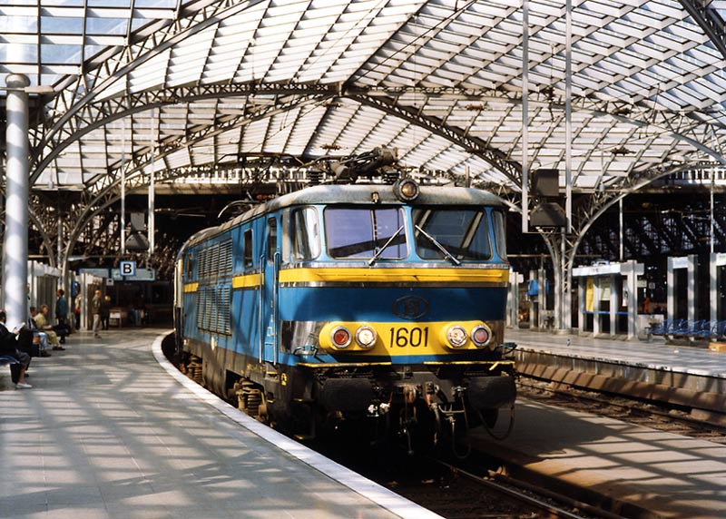 Schnellzug aus Oostende