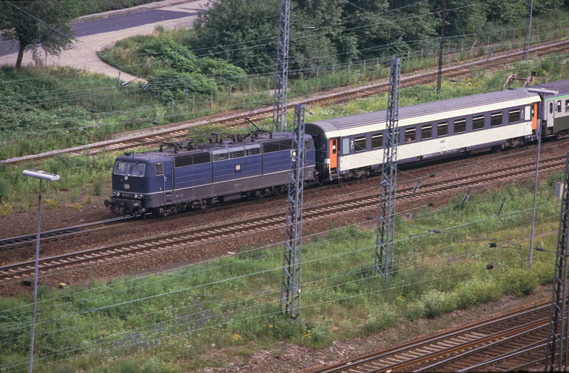 Schnellzug nach Frankreich.