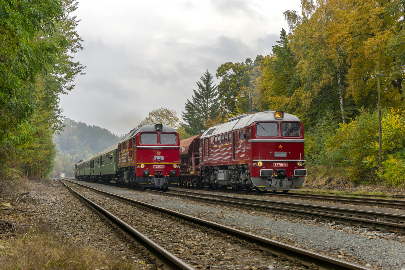 Schnellzug- Überholung II