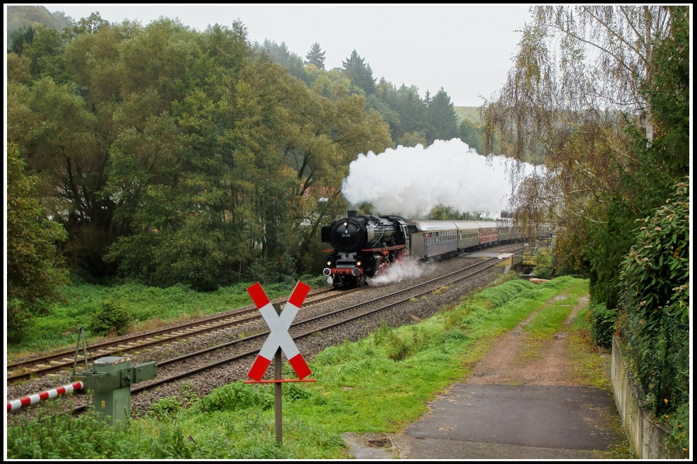 Schnellzugdampf an der Alsenz