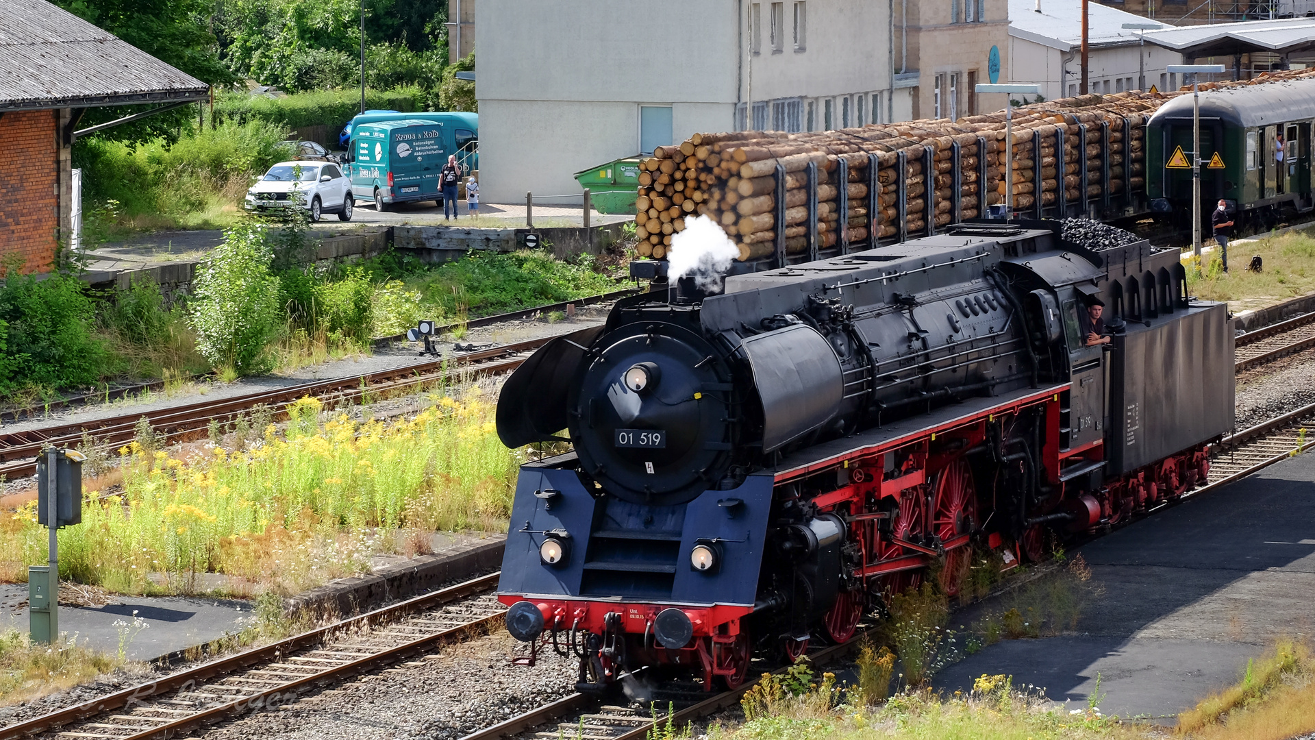 Schnellzugdampflokomotive 01519