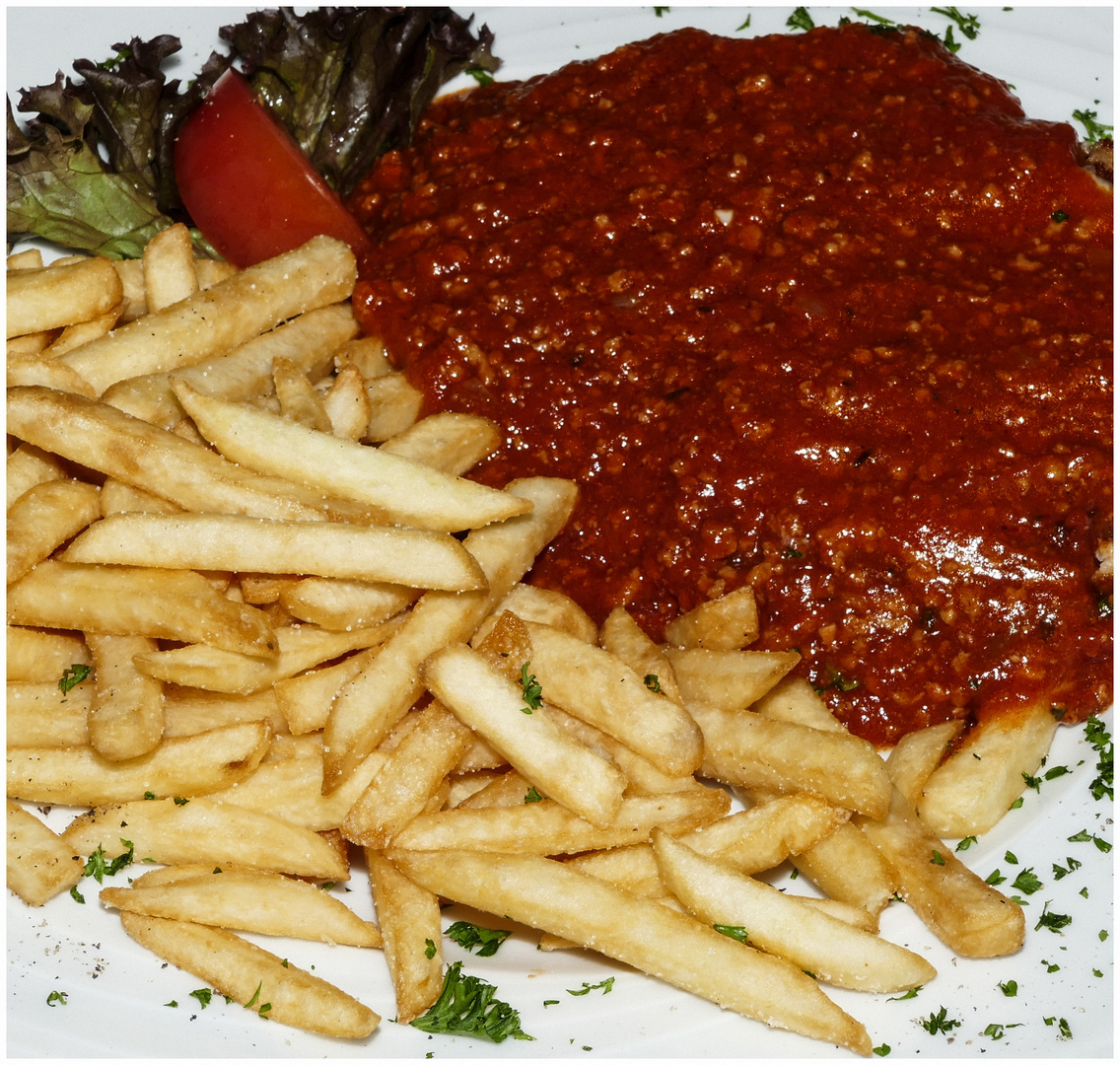 Schnitzel „Bolognese