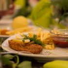 Schnitzel mit Pommes