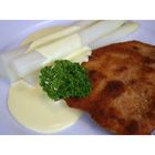 Schnitzel mit Spargel...