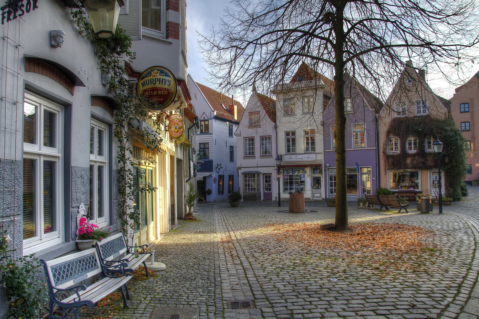 Schnoor in Bremen II bei Tag