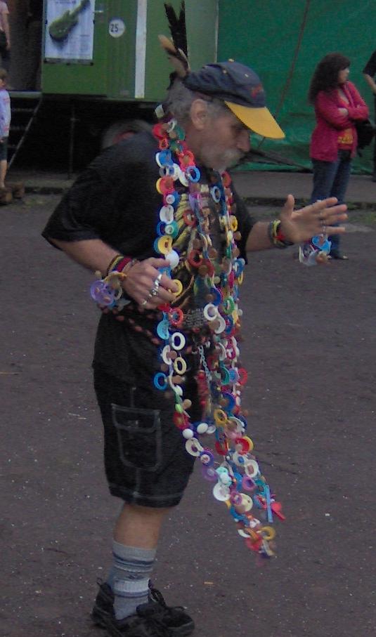 Schnuller - Man beim Woodstock Konzert in Arzbach 2005