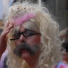 Schnurbart - Prinzesin auf dem CSD in Köln