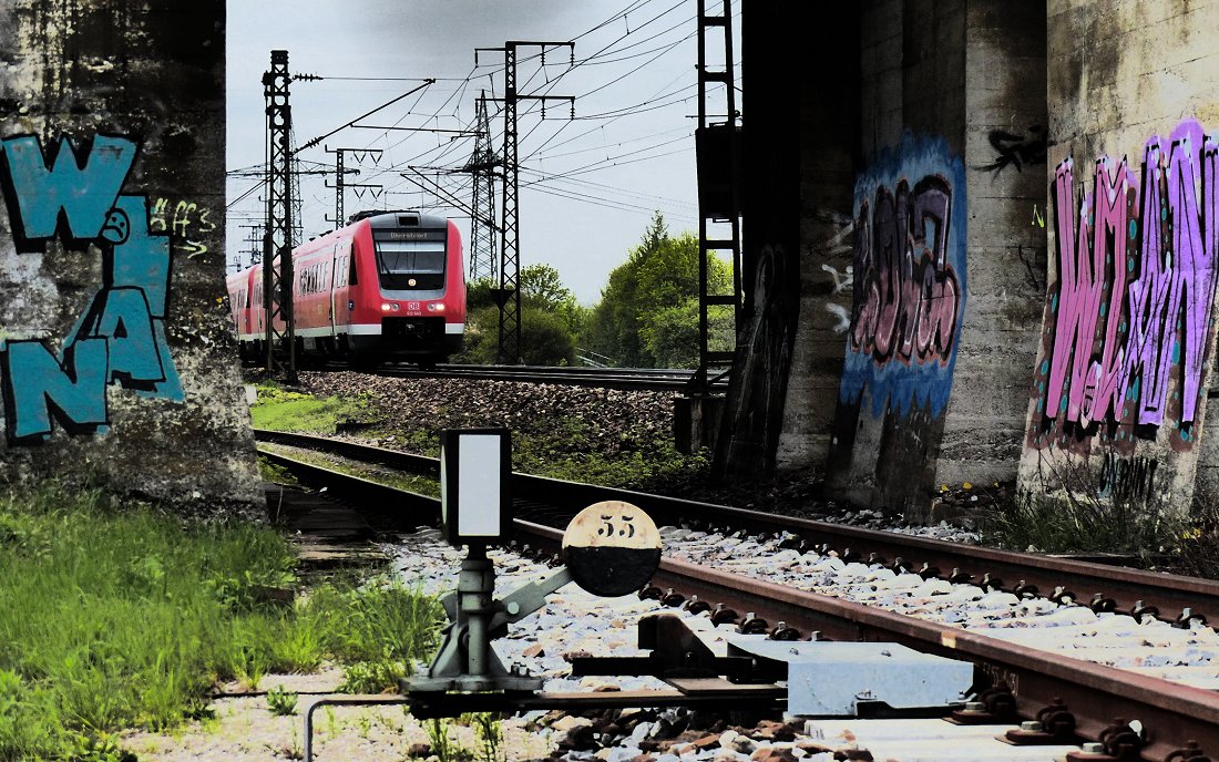 Schock ... [Bahnraum Augsburg]