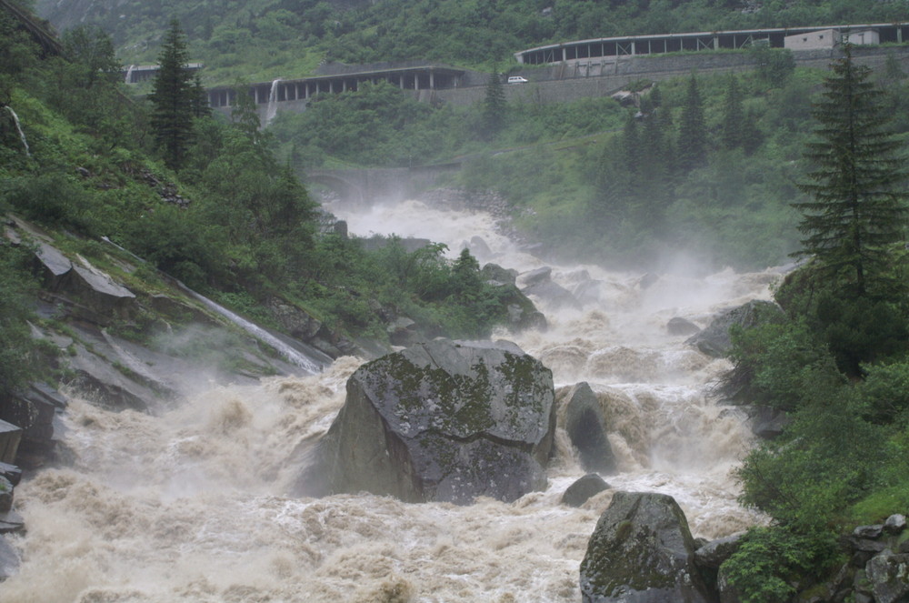 Schöllenen Schlucht bei Andermatt