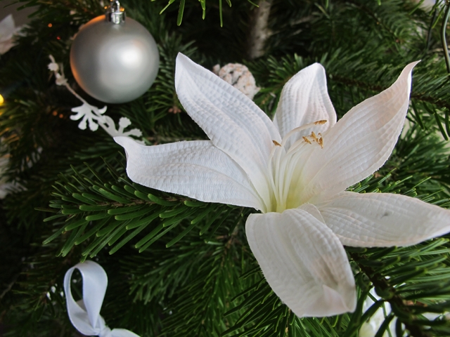 Schön dezenter Weihnachtsschmuck...