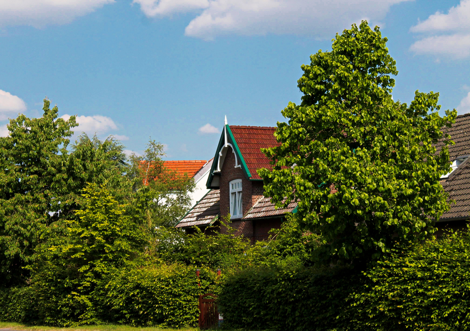 Schön im Dorf