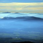 Schön ist die Stimmung über Kärnten,wenn die Sonne schlafen geht...