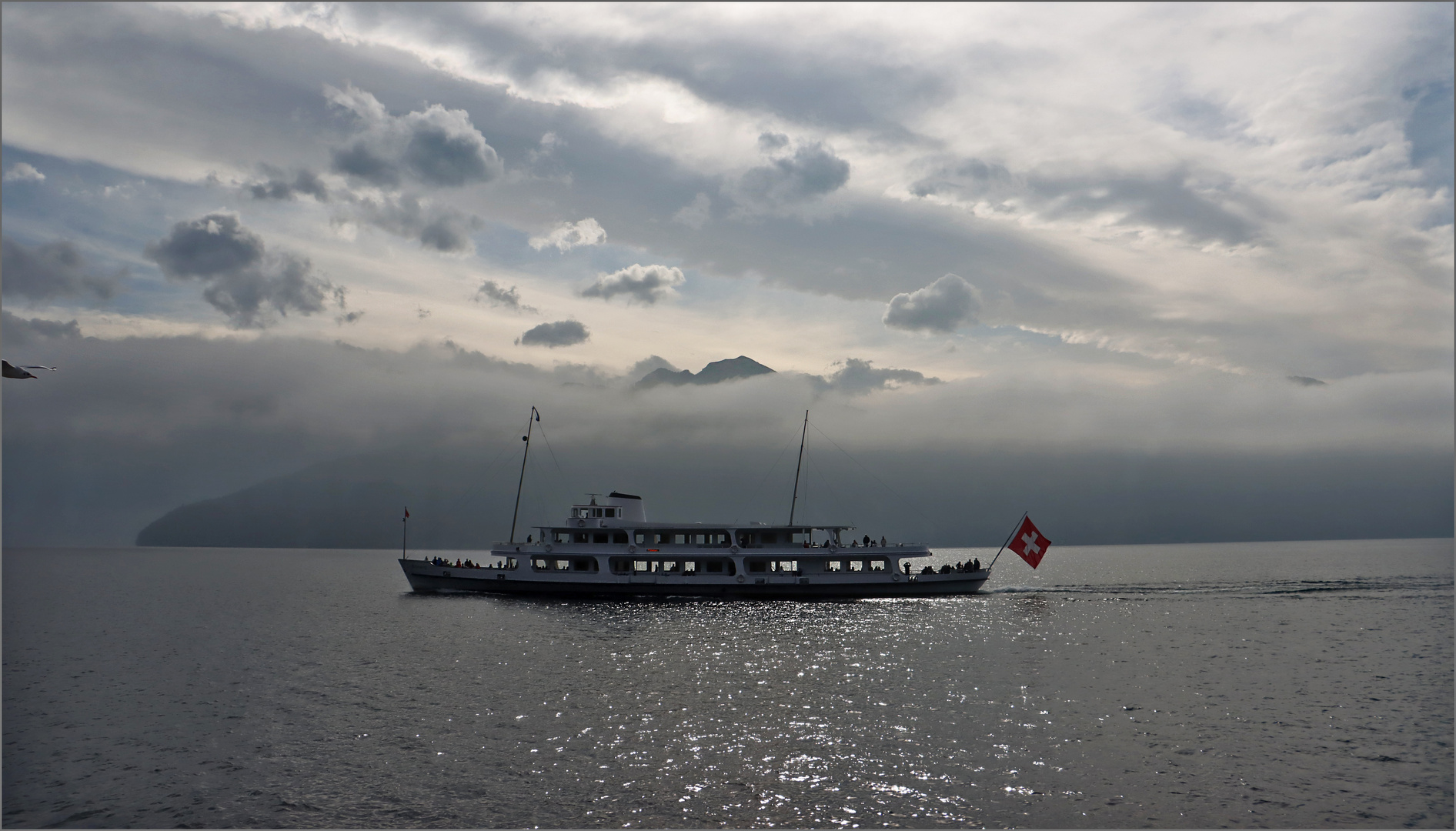 schön ist es auf dem See zu sein...