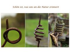 Schön ist, was uns an die Natur erinnert.....