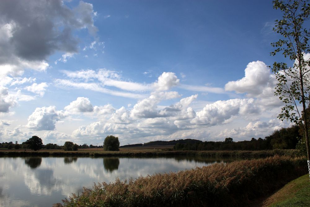 schön spiegelt sich nicht nur die Landschaft