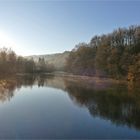 Schön war es heute Morgen am See.