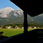 Schönau am Königssee: Balkonblick zum Hohen Göll